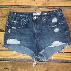 Garage High Waisted Jean Shorts